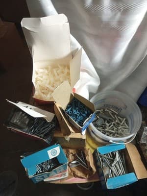 Lot Of Various Types Of Anchors. Plastic Anchors, Concrete Anchors,... - Image 1