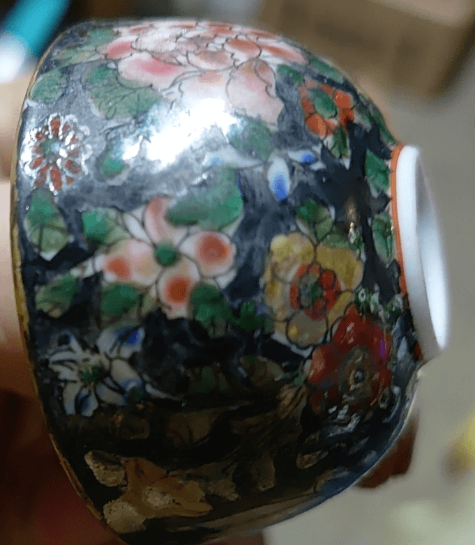An early imperial Chinese Rose medallion bowl - Thumbnail 4
