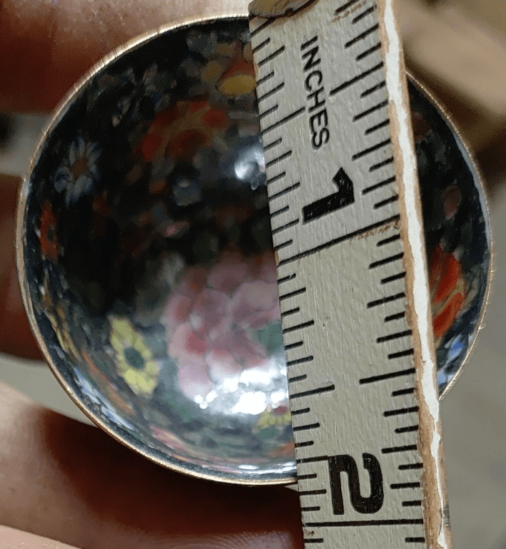 An early imperial Chinese Rose medallion bowl - Thumbnail 6