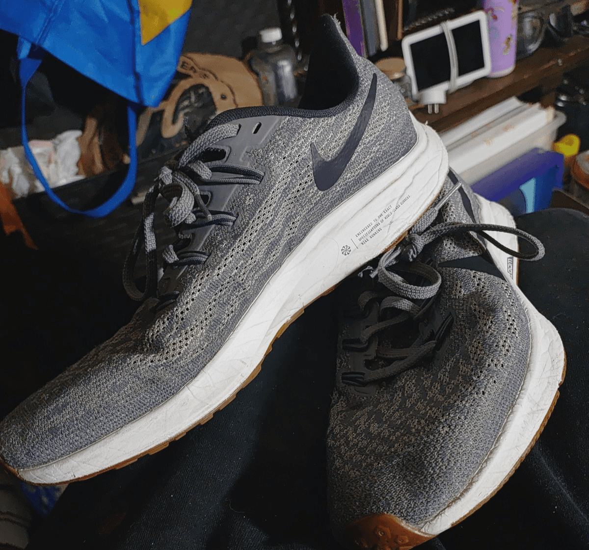 Nike Air Zoom Pegasus 36 Running Shoes Size 10 Athletic Black AQ2210-004 Women - Image 1