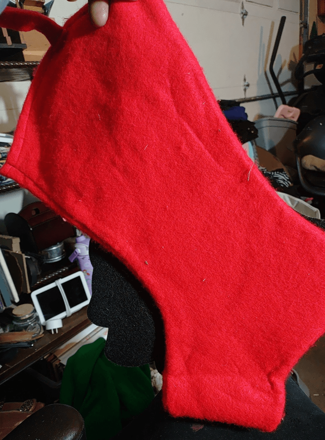 Vintage Snow White Christmas Stocking 3D Felt Disney Princess Holiday - Thumbnail 3