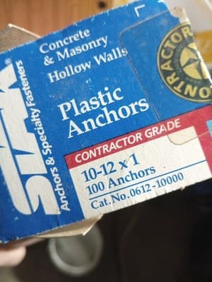 Lot Of Various Types Of Anchors. Plastic Anchors, Concrete Anchors,... - Thumbnail 15