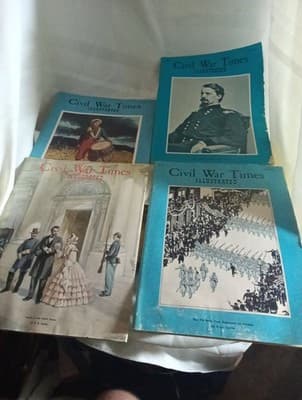 Set Of 4 Civil War Times Magazines 1967 To 1968 - Image 1