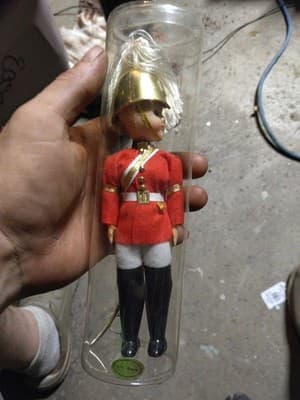 Vintage British Life Guard Soldier Doll Made In Britain w/Sword & Case Exc Cond - Image 1
