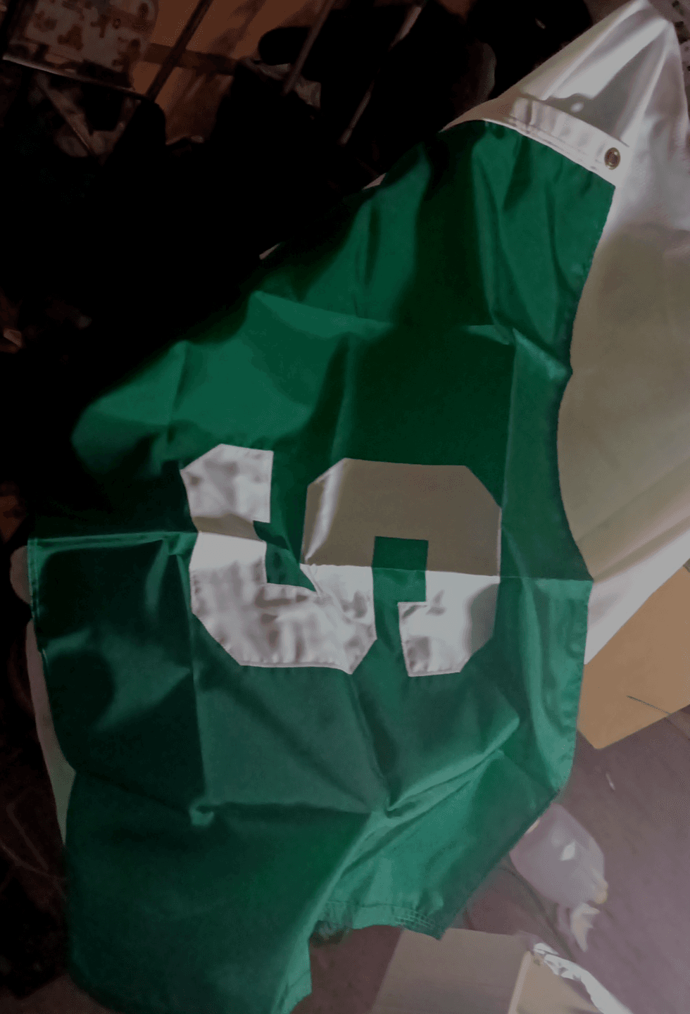 VINTAGE MICHIGAN STATE SPARTANS FLAG (36"x24") FLAG - Image 1