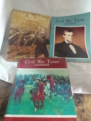 Set Of 3 Civil War Times Illustrated 1967 To 1971 - Image 1