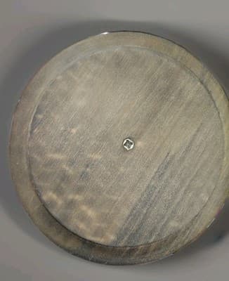 Vtg 60s Siesta Ware Cactus West Snack Jar Amber Glass Barrel Wood Handles & Lid - Thumbnail 7