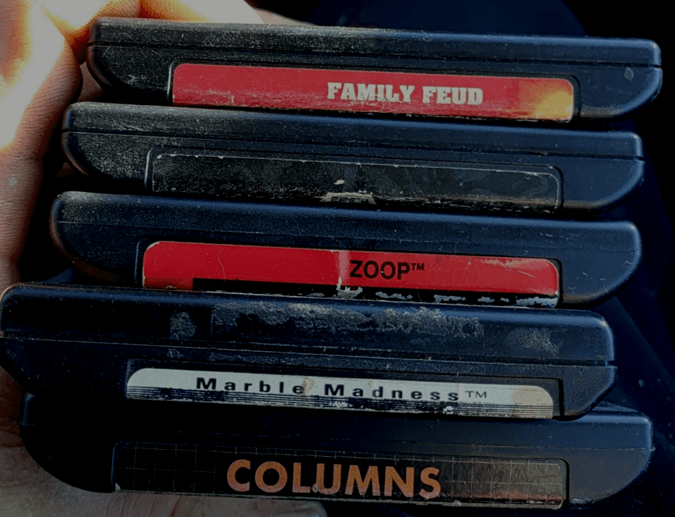 Lot Of 5 Sega Genesis Games: \tv show games \marbles - Thumbnail 4