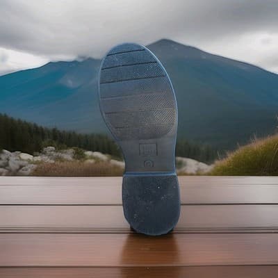 NWT No Boundaries Women's Knit Chelsea Boots Black Memory Foam Size 7.5 NEW - Thumbnail 6