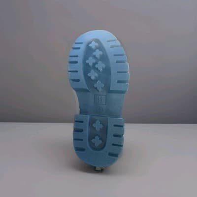 NWT No Boundaries Women’s Lug Sole Combat Boots - Black Platform Lace-Up Size 6 - Thumbnail 10