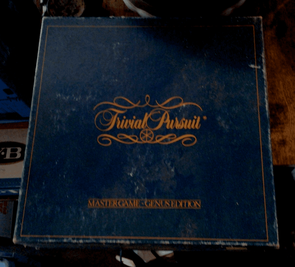 Trivial Pursuit Master Board Game Genus Edition Original Vintage 1981 Version - Image 1
