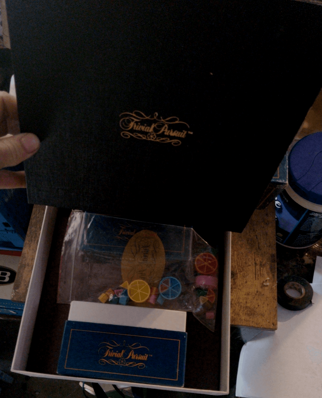 Trivial Pursuit Master Board Game Genus Edition Original Vintage 1981 Version - Thumbnail 2