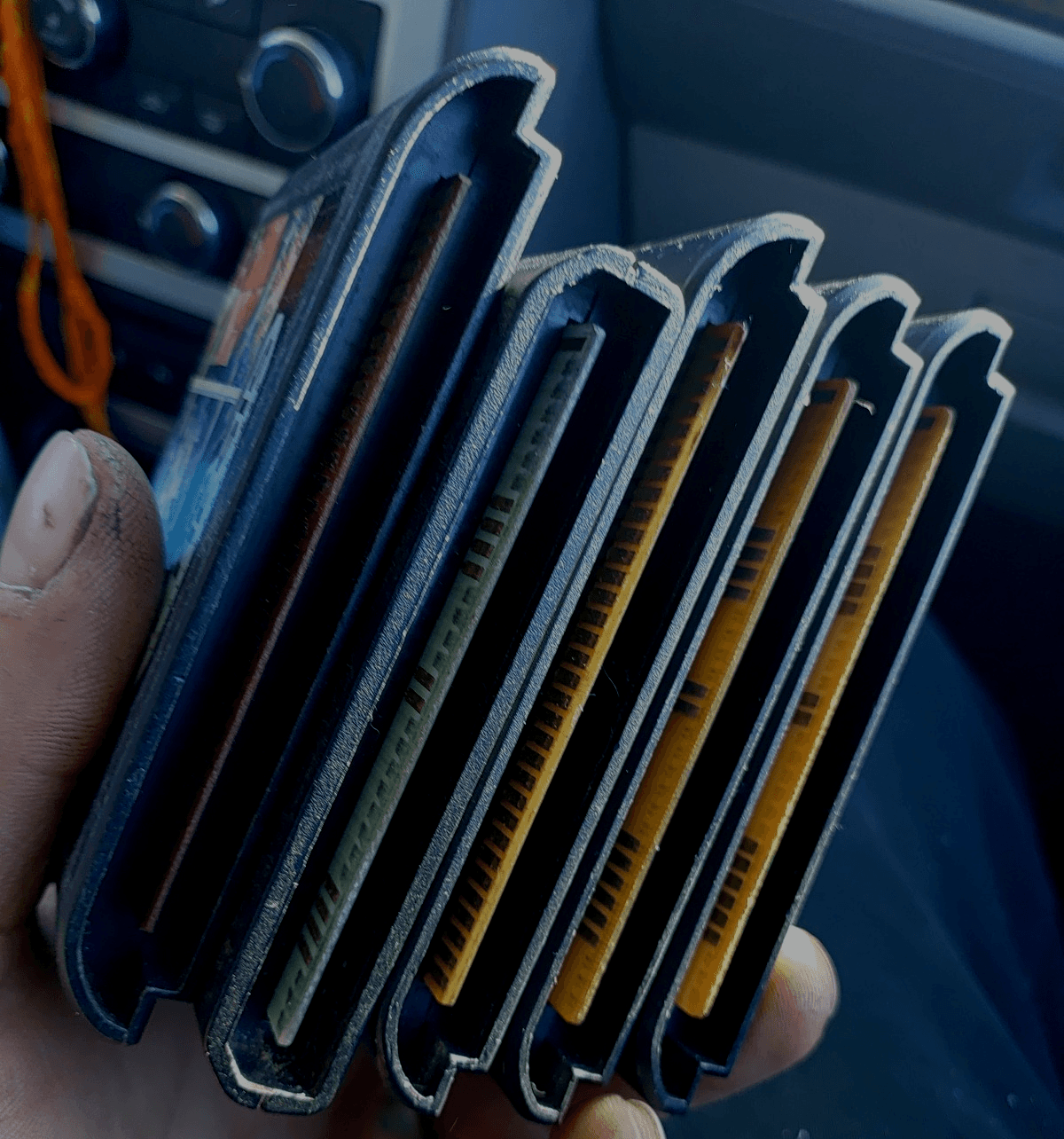 Lot Of 5 Sega Genesis Games: \tv show games \marbles - Thumbnail 5