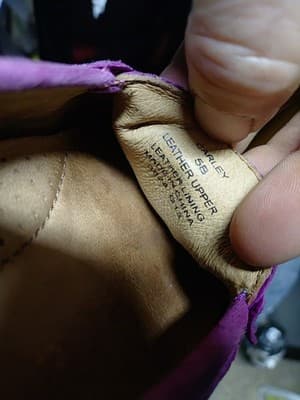 Ralph Lauren Carley Women’s 5B Purple Suede Driving Loafers Gold RL Logo - Thumbnail 7