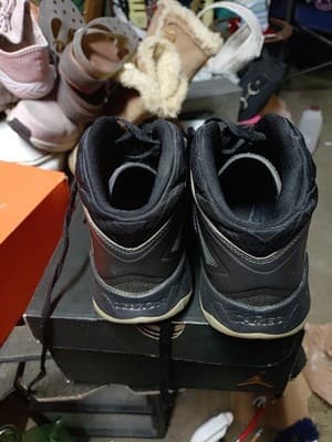 Nike Lebron James Zoom Soldier Basketball Shoes 599818-020 Size 8.5 Black/Gray - Thumbnail 3