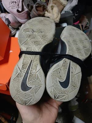 Nike Lebron James Zoom Soldier Basketball Shoes 599818-020 Size 8.5 Black/Gray - Thumbnail 7