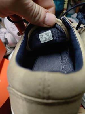 Vans Old Skool Khaki Tan Navy Blue Skate Shoes Men’s 8 Women’s 9.5 OrthoLite - Thumbnail 4