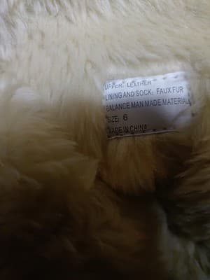 Encanto Women’s Size 6 Tan Suede Faux Fur Lined Moccasin Boots Side Toggle - Thumbnail 7