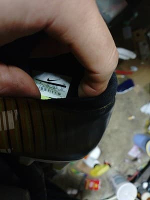 Mens Nike Mercurial X Victory Futsal Turf Soccer Cleats US 9 - Thumbnail 6