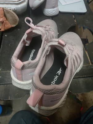 Reebok Work Womens RB546 Fusion Flexweave Safety Toe Athleti Shoe Size 8.5M Pink - Thumbnail 3