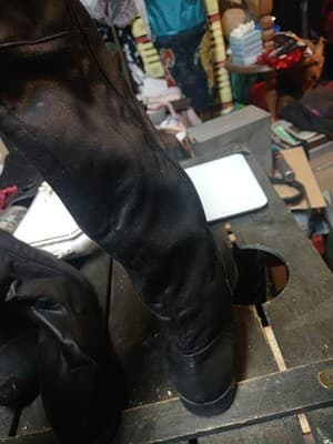 Bella Vita Women’s Black Knee High Riding Boots Size 11M Style 50-3731 Round Toe - Thumbnail 3