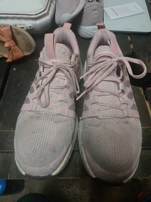 Reebok Work Womens RB546 Fusion Flexweave Safety Toe Athleti Shoe Size 8.5M Pink - Image 1