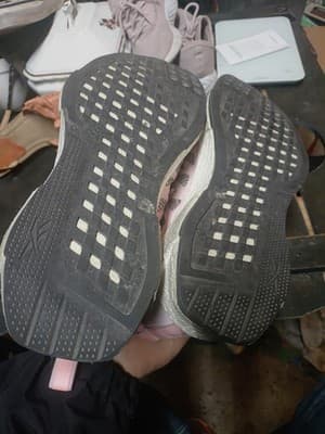 Reebok Work Womens RB546 Fusion Flexweave Safety Toe Athleti Shoe Size 8.5M Pink - Thumbnail 4