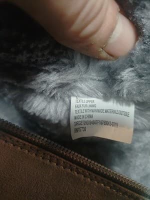 Women's Hart Shearling Boots - Cat & Jack™ Gray 13 - Thumbnail 7