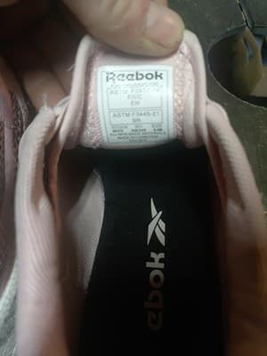 Reebok Work Womens RB546 Fusion Flexweave Safety Toe Athleti Shoe Size 8.5M Pink - Thumbnail 5