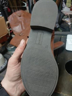 American Eagle Maisie Brown Cognac Riding Boots Women's Size 9W Wide Calf Buckle - Thumbnail 3