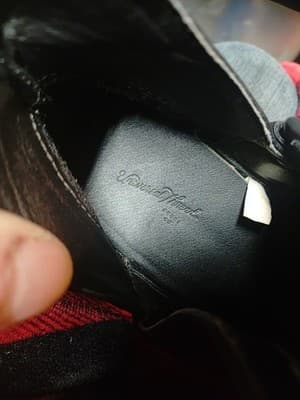 Universal Thread Nora V-Cut Ankle Booties Black Faux Leather Size 10 Slip On - Thumbnail 7