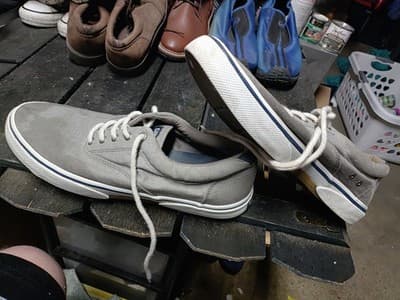 Sperry Men's Top Sider, Halyard Sneaker Grey, Size 12 M - Thumbnail 2