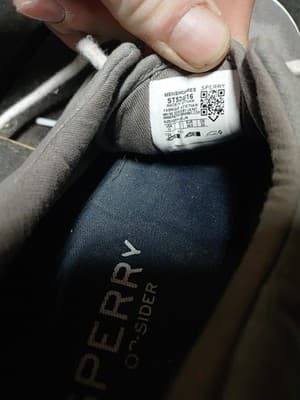 Sperry Men's Top Sider, Halyard Sneaker Grey, Size 12 M - Thumbnail 4