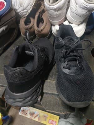 Nike Womens Revolution 6 Next DC3729-001 Black Running Shoes Sneaker Sz 10 - Image 1