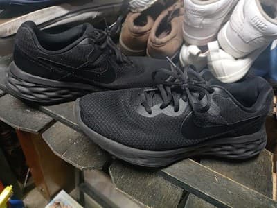 Nike Womens Revolution 6 Next DC3729-001 Black Running Shoes Sneaker Sz 10 - Thumbnail 2