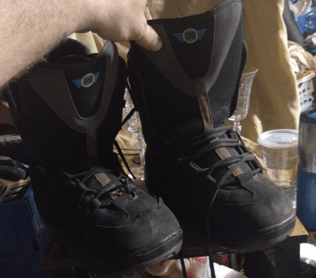 Aggressions Twin Named Ninja Black Snow Boots Size 13 Snowboard Boots - Image 1