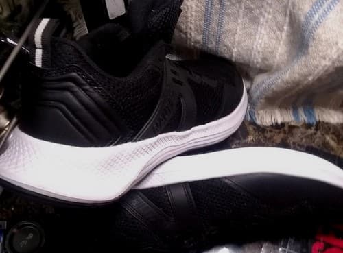 Nautica Size 10 Mens Black And White Running Shoes - Thumbnail 3