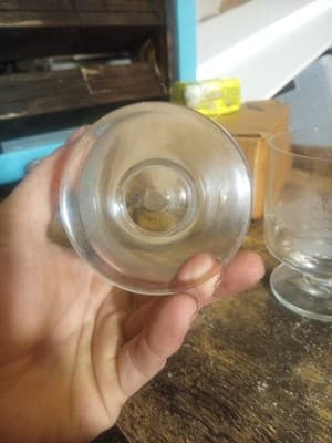 2 Vintage Toscony Clipper Ship Boat etched glasses - Thumbnail 4