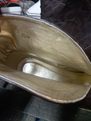 Monroe & Main Booties Studded Accents Heels Brown Size 8.5M - Thumbnail 6