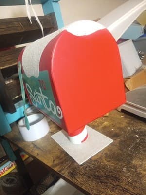 Ashland Letters to Santa North Pole Tabletop Mailbox Christmas Dec 25th - Thumbnail 2