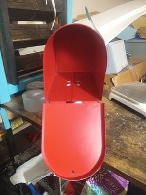 Ashland Letters to Santa North Pole Tabletop Mailbox Christmas Dec 25th - Thumbnail 4