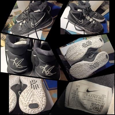 Nike Kyrie Flytrap 4 Black White Anthracite Men's Size 8 DA7767-001 Basketball - Image 1