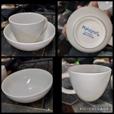 Pfaltzgraff Sand & Seas SANDBAR Mug & Bowl Set - EXCELLENT Condition -... - Image 1