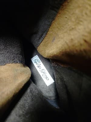 Naughty Monkey Boots Womens 11 Brown Suede Leather Ankle Boot High Heel - Thumbnail 5