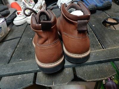 Alesbury Zane Brown Boots Mens Shoes Size 8.5 Low Top Boot New no Box - Thumbnail 4