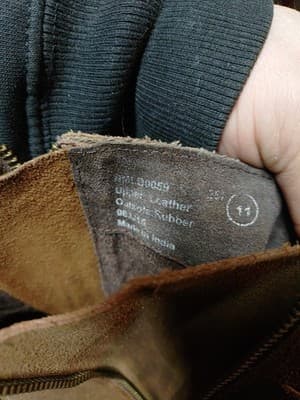 Naughty Monkey Boots Womens 11 Brown Suede Leather Ankle Boot High Heel - Thumbnail 6