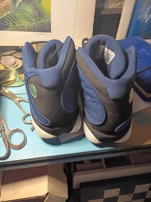 🔥 Nike Air Jordan 13 Retro Brave Blue Size 9.5 2022 - MINT Holograms w/... - Thumbnail 6