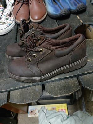 Arizona Jean Company "Gleeson" Brown Oxford Boots Size 5M - Thumbnail 2