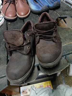 Arizona Jean Company "Gleeson" Brown Oxford Boots Size 5M - Image 1