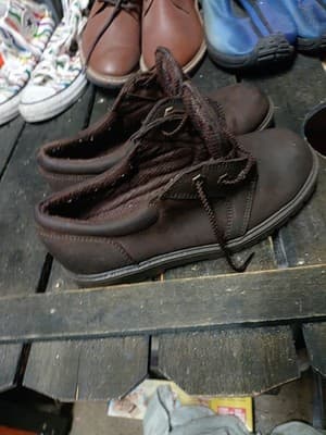 Arizona Jean Company "Gleeson" Brown Oxford Boots Size 5M - Thumbnail 6